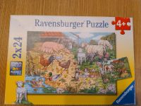 Ravensburger Puzzle 2x 24 Teile Tierfamilien auf dem Land 4+ Nordrhein-Westfalen - Gescher Vorschau