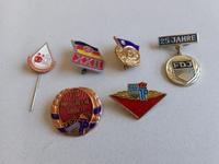 6 Anstecker Abzeichen Pin DDR FDJ Pioniere Blutspende München - Ramersdorf-Perlach Vorschau