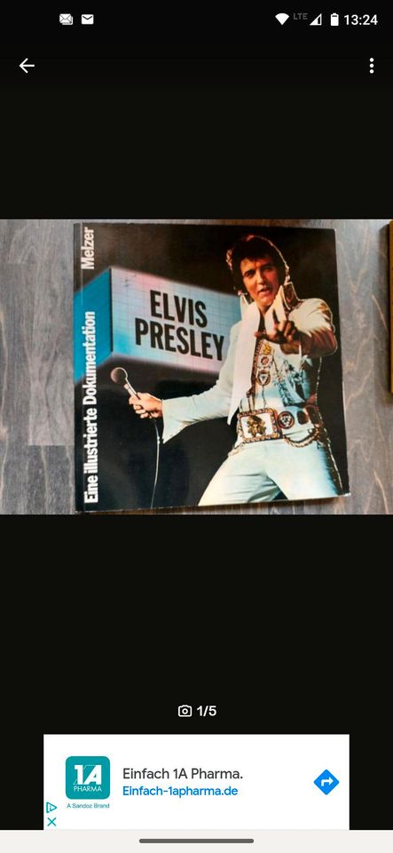 Illustrierte Dokumentation Elvis Presley  117 Seiten  Die ersten in Erftstadt