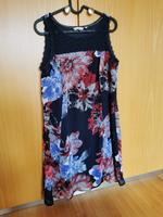 dunkelblaues Kleid mit Blumenmuster von Tom Tailor, Größe 36 Bayern - Abensberg Vorschau