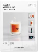 Sunnyscopa Wasserschiebefolie Laserdrucker Weiß A4 20 Blatt OVP Hessen - Weilmünster Vorschau