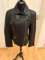 Stylische schwarze Damen Lederjacke,Hallhuber,Gr.40 Stuttgart - Birkach Vorschau