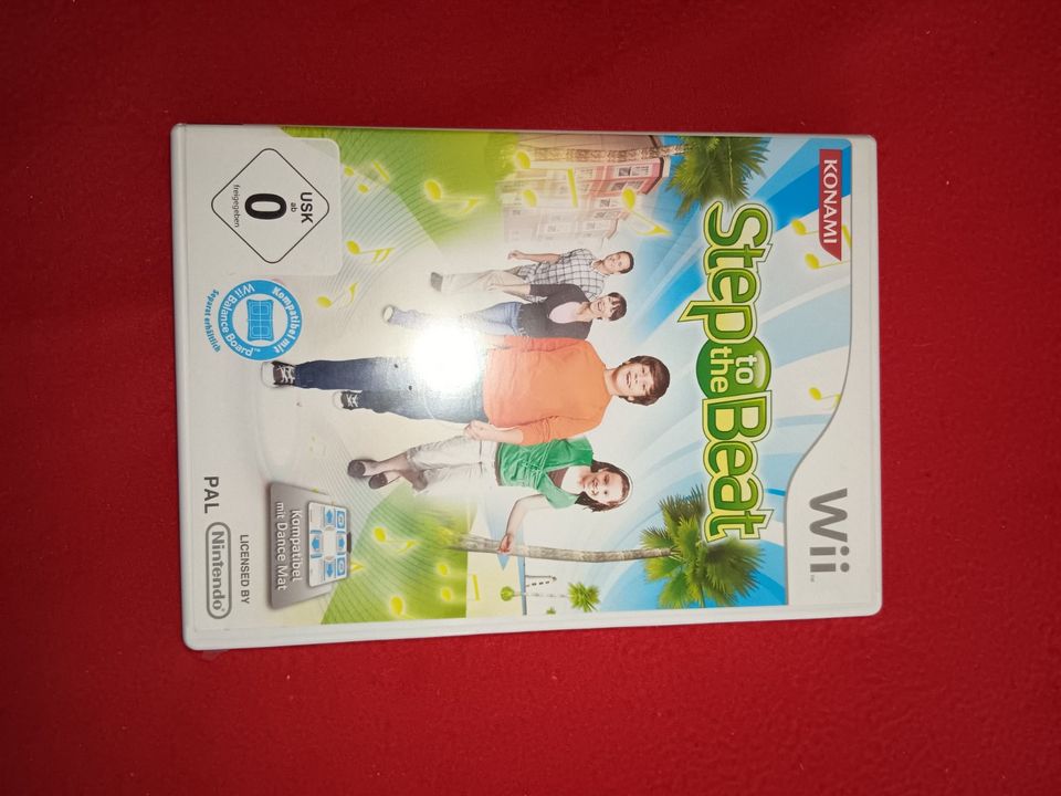 Nintendo Wii Step to the Beat Spiel in Uetersen