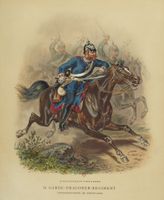 Deutsche Kavallerie 1870 - 1914,  21 Kunstblätter Baden-Württemberg - Hügelsheim Vorschau