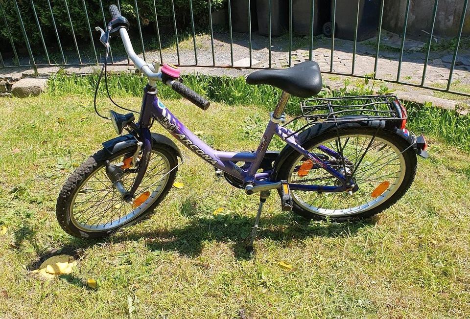 Arcona 20 Zoll Aluminium Kinderfahrrad Lila Shimano 3-Gang in Bochum