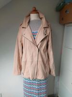 Ziegenleder Lederjacke Jacke neu beige  gr. L gr 42/44 Oversize Düsseldorf - Mörsenbroich Vorschau