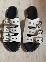 ASOS Sandalen weiß Nordrhein-Westfalen - Merzenich Vorschau