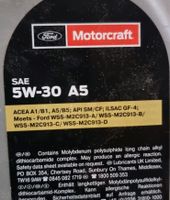 Ford Motoröl 5W-30 A5 2x1l Thüringen - Stadtilm Vorschau