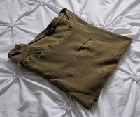 Balmain Shirt Khaki mit Lochmuster Hessen - Bad Vilbel Vorschau