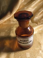 Alte Apothekerflasche Bismut.SUBGALLICUM Sachsen-Anhalt - Vogelsdorf Vorschau