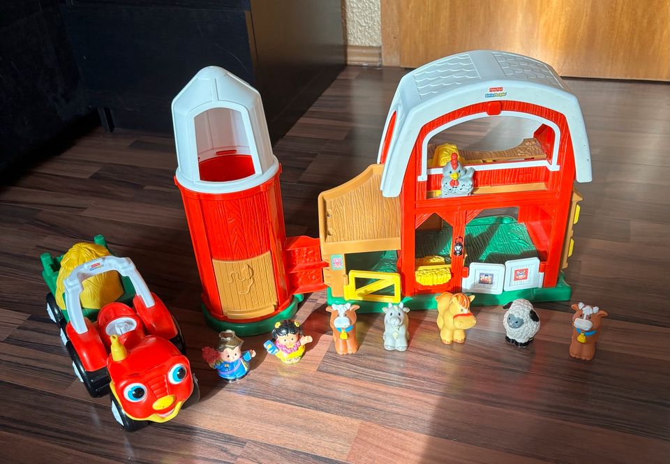 Fisher Price Little people Bauernhof und Traktor in Ahlen