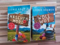 Buch Maschenmord und Wollwut von Leonie Kramer, beide Bücher 12 € Bayern - Bad Staffelstein Vorschau