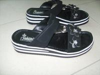 NEUWERTIG♦Rieker♦Pantolette♦Sandalen♦Leder♦Schwarz♦Weiß♦Silber♦38 Bayern - Erding Vorschau