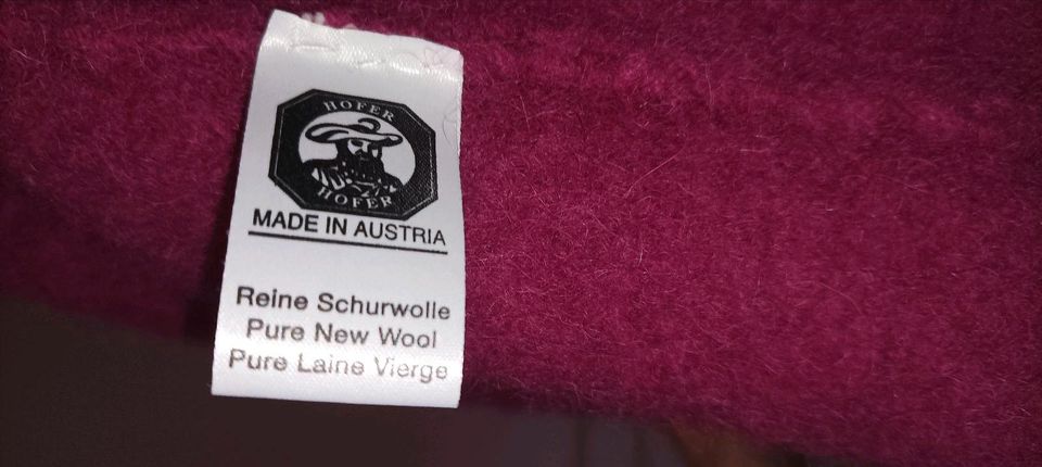 Original Hofer Trachten Jacke/Blazer reine Schurwolle neuwertig in Speyer