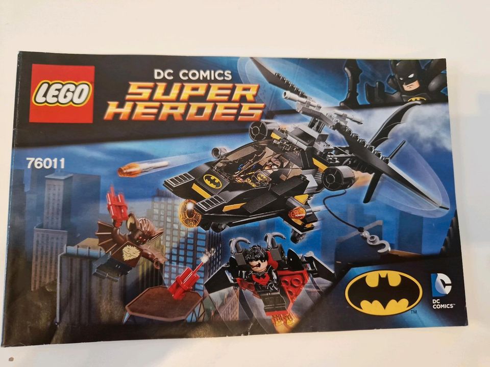 Lego DC 76011 Batman Man Bats Attake Nightwing ❤️vollständig❤️ in Osterby bei Medelby