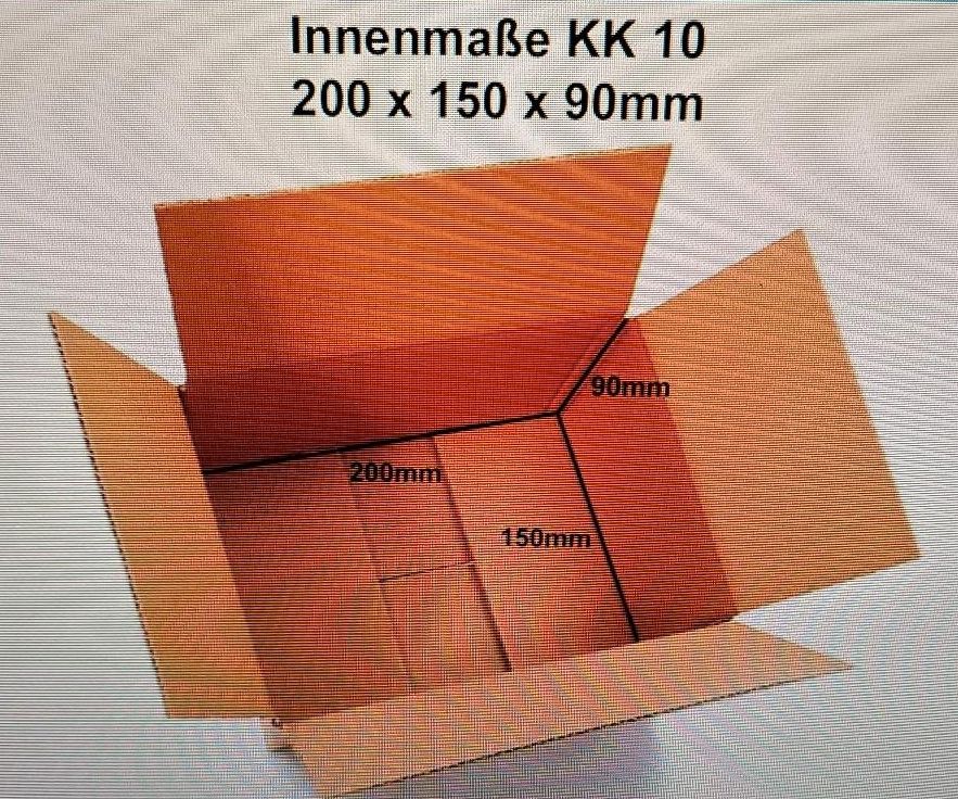 100xKartons,Versendungskarton,Kleine Kartons,205x155x100mm in Barßel