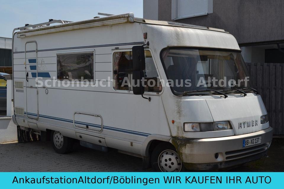 HYMER / ERIBA / HYMERCAR 2,5 Diesel DUSCHE*HERD*112tkm in Altdorf