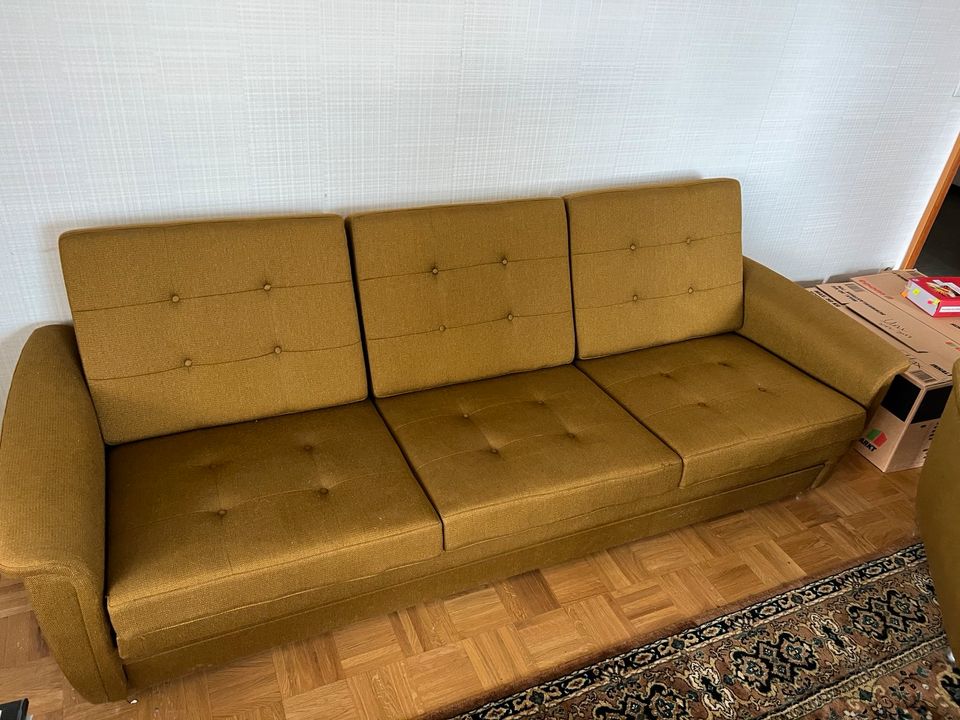 Retro (Schlaf-)Sofa + 2 Sessel in Böblingen
