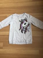 Pullover Sweatshirt Einhorn mit Wendepailetten in Größe 110/116 Essen - Essen-Werden Vorschau