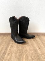 Cowboy Stiefel Stiefeletten Leder schwarz  36 Motorrad Western Bayern - Kösching Vorschau