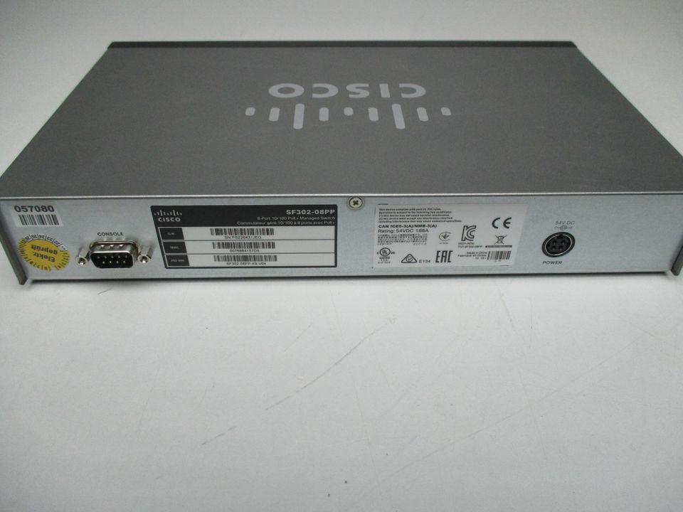 Switch Cisco SF302-08PP 8-port 354773-10+50 in Weilrod 