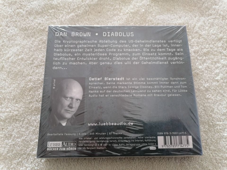 Diabolus-Thriller  Hörbuch  Neu/OVP in Berlin