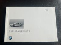 BMW  7er / E38 Betriebsanleitung 7er / E38 / II/94 Feldmoching-Hasenbergl - Feldmoching Vorschau