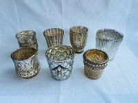 Windlichter shabby chic, vintage, silber, Glas Nordrhein-Westfalen - Warendorf Vorschau