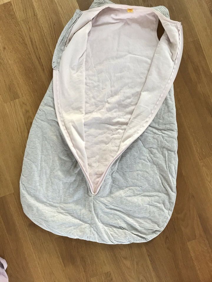 Schlafsack Kleinkind, Baby Steiff 90 cm Länge, rosa,grau in Sehnde
