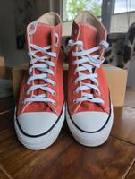 Chucks Converse orange  Größe 42 Hessen - Bad Zwesten Vorschau
