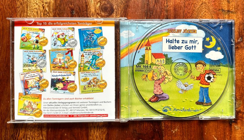 CD ‚Halte zu mir lieber Gott‘ - Gebetslieder von Detlev Jöcker in Freiburg im Breisgau