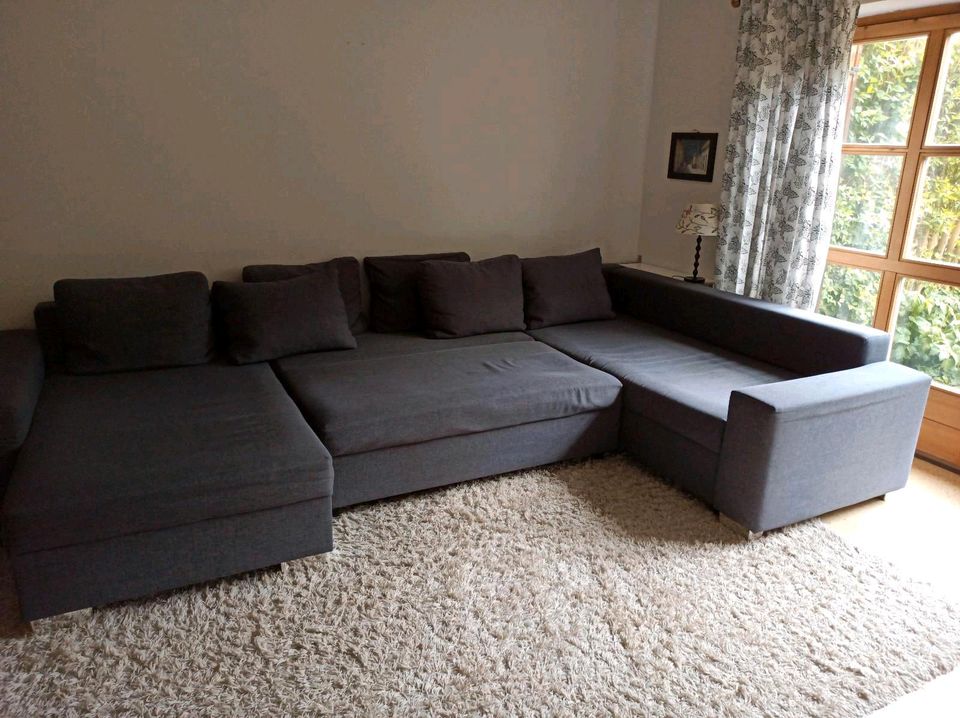 Sofa Couch Eckcouch antarzith  260 cm x 220  cm ausziehbar in Lenggries