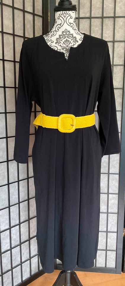 schwarzes GUDRUN SJÖDEN Kleid Tunika, Größe XL in Freiburg im Breisgau