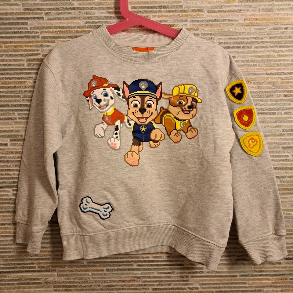 Kinder Paw Patrol Sweatshirt für Jungen Gr 116 in sehr gutem Zust in Hamburg