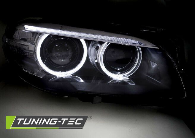 BMW F10, F11 5er LED Angel Eyes Bi-Xenon Scheinwerfer LED Ringe in Bad Schwartau