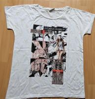 Shirt Gr. 44 weiß mit Aufdruck / transparente Sterne / Gina Rheinland-Pfalz - Lingenfeld Vorschau