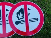 Alublech Schild „Feuer verboten“ Verbotsschild Nordrhein-Westfalen - Viersen Vorschau