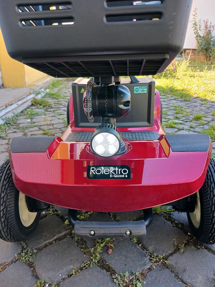 Seniorenmobil E - Quad 6 kmh von Rolektro in Erfurt