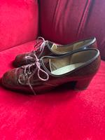 Vintage 60er Jahre Schuhe braun Gr.37,5 Nordrhein-Westfalen - Recklinghausen Vorschau