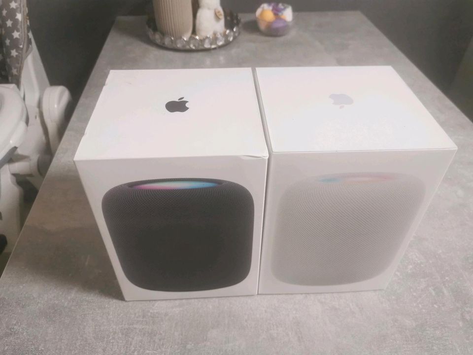 2x Apple Homepod Original Verpackung in Wahrenholz