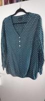 Bluse Gr. 44 XXL 46 XL weiß petrol Punkte Bonprix Nordrhein-Westfalen - Pulheim Vorschau