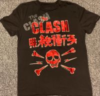The Clash - Amplified T-Shirt - Logo mit Nieten - Gr.: L - Grau Schleswig-Holstein - Wacken Vorschau