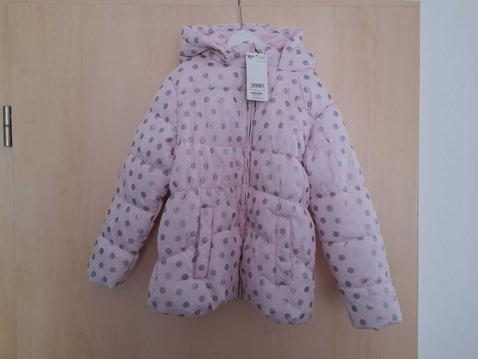 ⭐NEU⭐Winterjacke, Größe 116, für Mädchen in Probsteierhagen