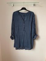 NEUWERTIG/MAXI BLUE. Tunika/Bluse/Größe 50/Longbluse/Viskose Berlin - Hellersdorf Vorschau