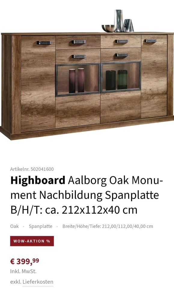 Highboard.....sideboard Top Zustand in Delmenhorst