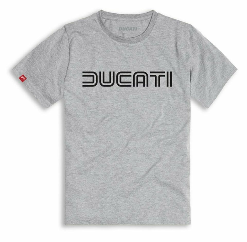 T-Shirt Ducati "Ducatiana 80s" grau Größe XL 987701046 in Ettlingen