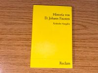 Historia von D. Johann Fausten * Reclam * Rheinland-Pfalz - Bad Kreuznach Vorschau