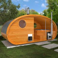 Fasssauna / Gartensauna Quadro 5.0 M mit Hot Tube Nordrhein-Westfalen - Castrop-Rauxel Vorschau