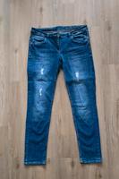 Skinny Jeans 5-Pocket Destroyed-Look mit Waschung Blau Größe 44 Bayern - Bayreuth Vorschau