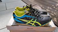 Asics Spikes Hyper LD 5, Größe 39, black/lime/blue Hessen - Hattersheim am Main Vorschau